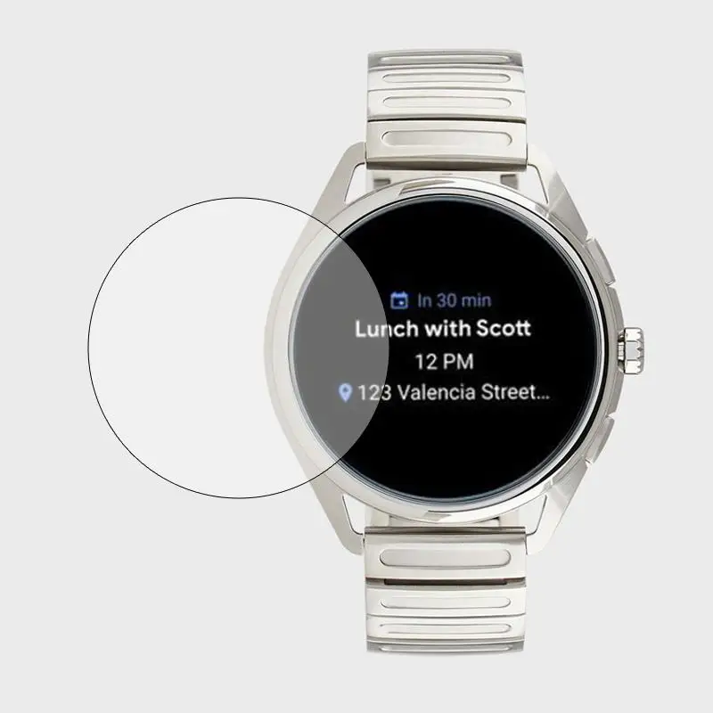Proteggi Pellicola Protettiva In Vetro Temperato Trasparente Per Emporio Armani Smartwatch 3 2019 Proteggi Schermo Lcd
