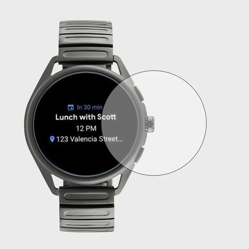 Proteggi Pellicola Protettiva In Vetro Temperato Trasparente Per Emporio Armani Smartwatch 3 2019 Proteggi Schermo Lcd