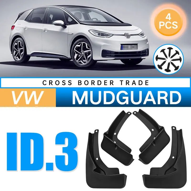 Paraspruzzi Per Volkswagen Id.3 Vw Id3 Id 3 2021 2022 2023 Paraspruzzi Paraspruzzi Parafanghi Anteriori Posteriori Accessori Auto