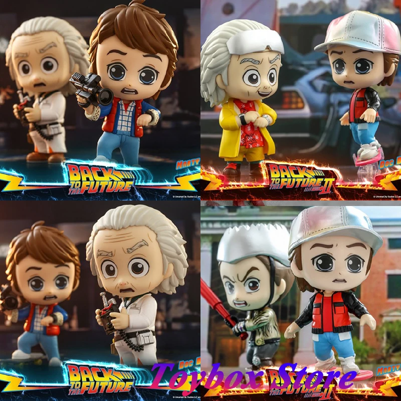 Hot Toys Cosbaby Back To Future Series Cosb796 Cosb798 Martin Cosb797 Cosb799 Doc Brown Cosb813/4 Mini Action Figure Da Collezione