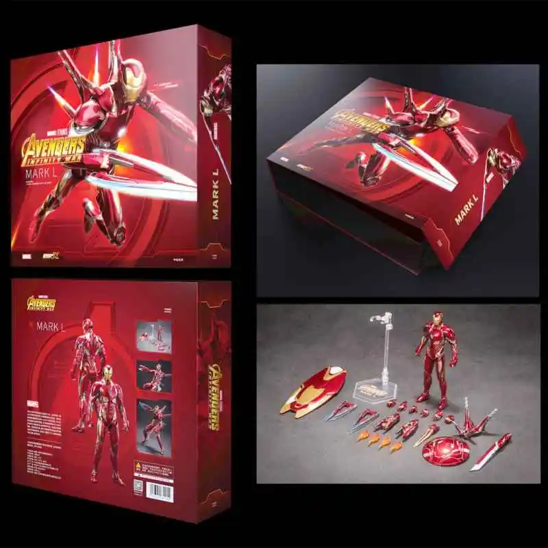 Hot Toys The Avengers Iron Man Mark Mk50 Action Garage Kit Figura Modello Giocattolo Regalo Da Collezione Compleanno Regali Di Natale Giocattolo