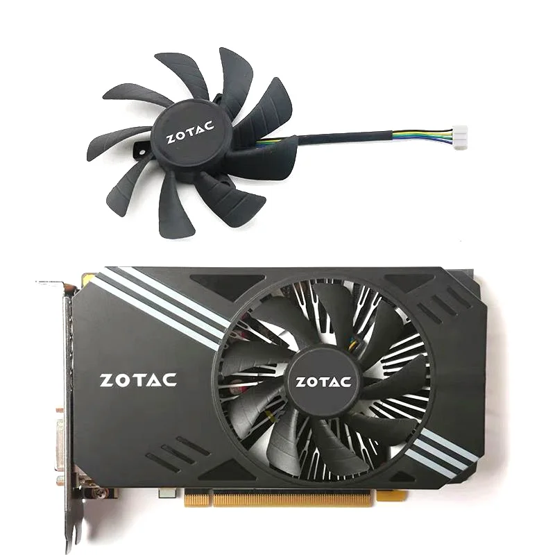 85Mm T129215Sh Ga92S2U Zotac Gtx1060 Gtx960 Ventola Grafica Per Zotac Geforce N1060Ixoc 6Gd Gtx 960 950 1060 Mini Itx Ventola Grafica