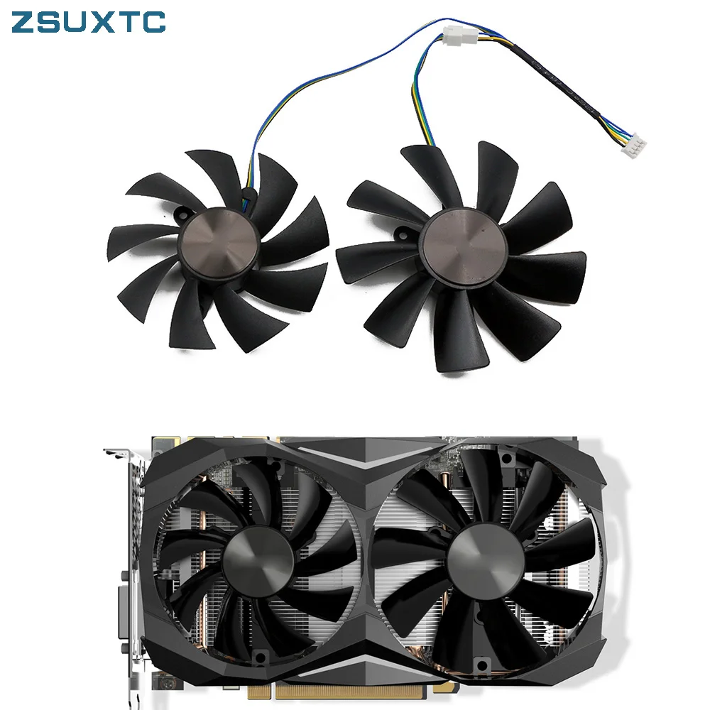 Nuovo 87Mm 100Mm Ga92S2H Muslimex Gtx 1080Ti Mini Gpu Fan, Per Zotac Geforce Gtx 1080Ti Mini 1070Ti Mini 1060 Ventola Di Raffreddamento Della Scheda V