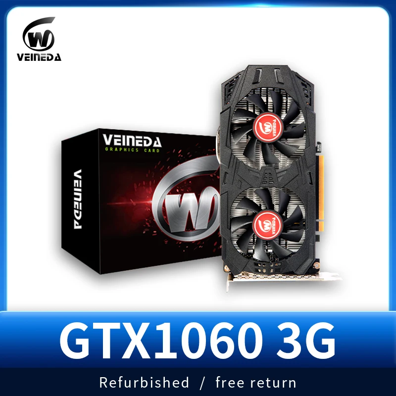 Veineda Gtx 1060 3Gb 192Bit Gddr5 Schede Video Scheda Grafica Schede Vga Per Schede Ricondizionate Nvidia Geforce Gam Gtx 1050 Ti