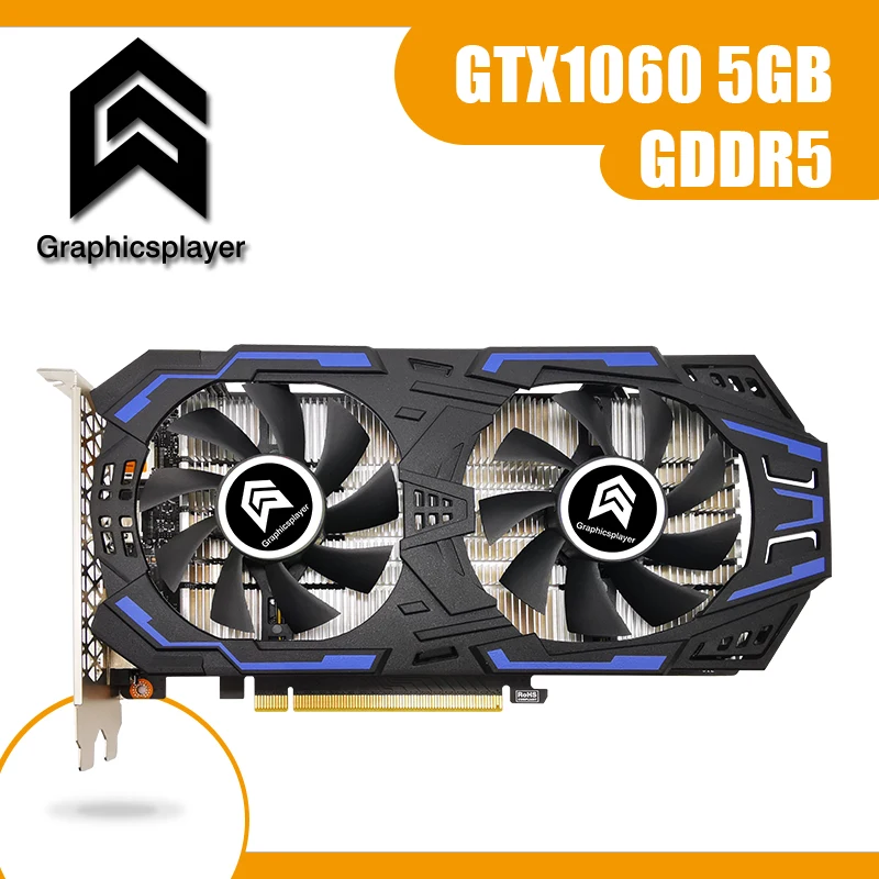 Scheda Grafica Per Computer Gtx1060 5Gb 160Bit Scheda Video Vga Per Giochi Per Pc Nvidia Gtx