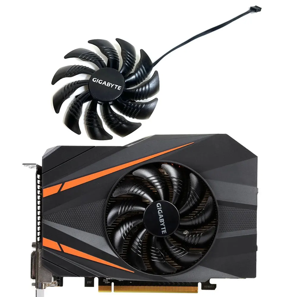 T129215Su Muslimex Gtx 1060 Mini Ventola Gpu, Per Gigabyte Gtx 1080Mini, Gtx 1070, 1070Mini, Gtx 1060 Mini Ventola Di Raffreddamento Della Scheda Vide
