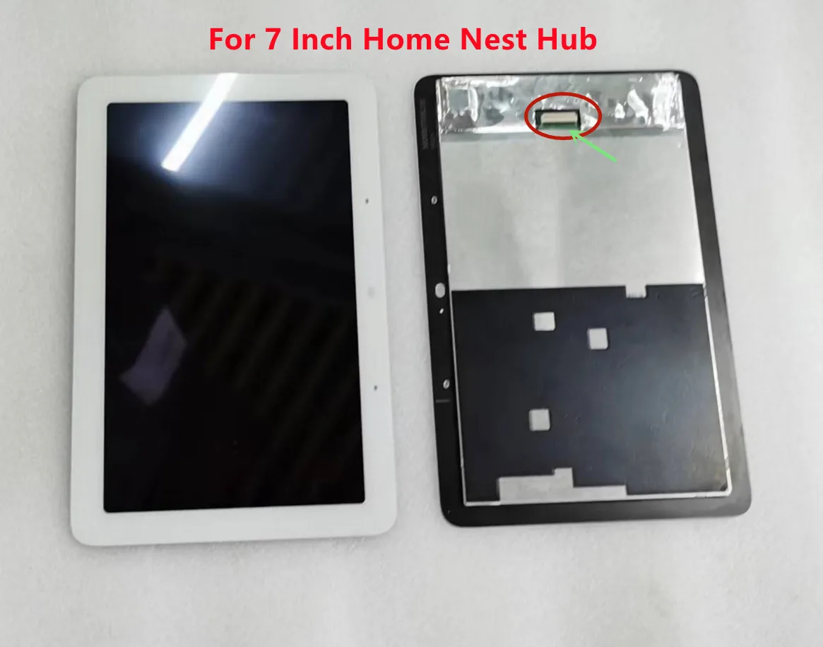 Nuovo Originale Per Google Home Nest Hub (Prima Generazione)/Nest Hub Max Display Lcd Touch Screen Digitizer Assembly Testato Al 100%