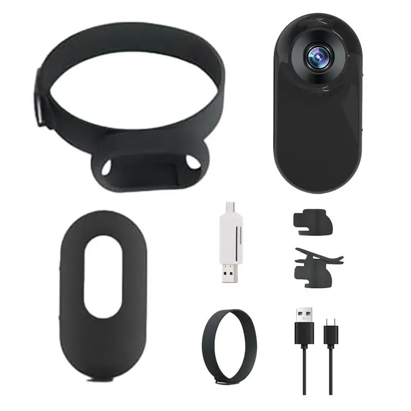 Sport Action Camera Hd 1080P Wireless Collar Camera Mini Portatile Stabile Sport Action Body Camera Con Registrazioni Video Per Cane