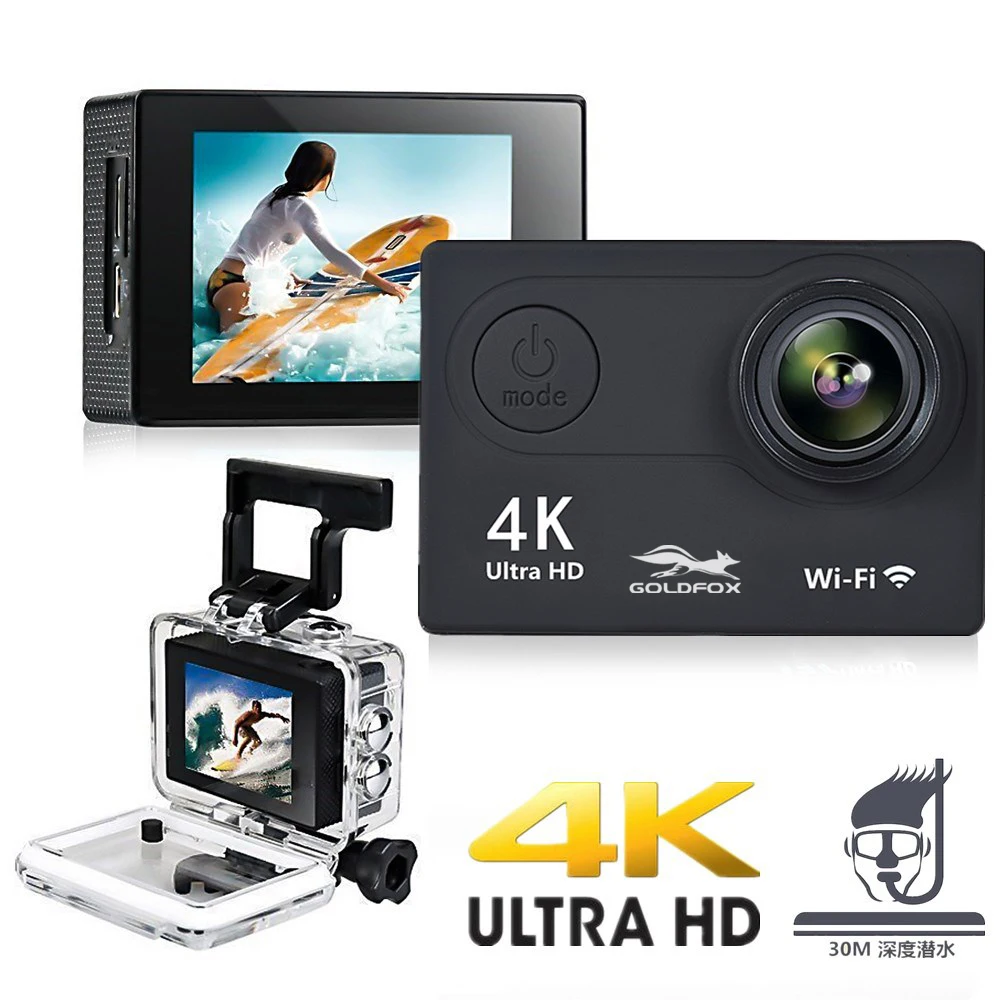 Nuova Action Camera Wifi H9R Con Telecomando Go Waterproof Pro Sports Dv Camera Hd 4K 25Fps 2.0 "Ips Screen Bike Helmet Camera
