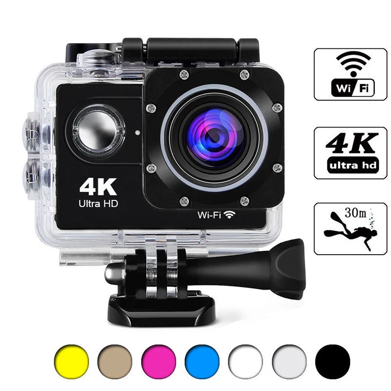 4K Hd Mini Action Camera Wifi Telecomando Sport Camera Subacquea Telecamere Di Registrazione Video Impermeabili Action Videocamere