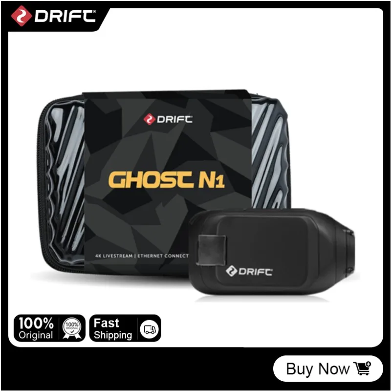 Drift Ghost N1 Action Camera 4K Ultra Hd Live Poe Power Supply Interfaccia Rj45 Telecomando Sport Camera Per Youtube Live