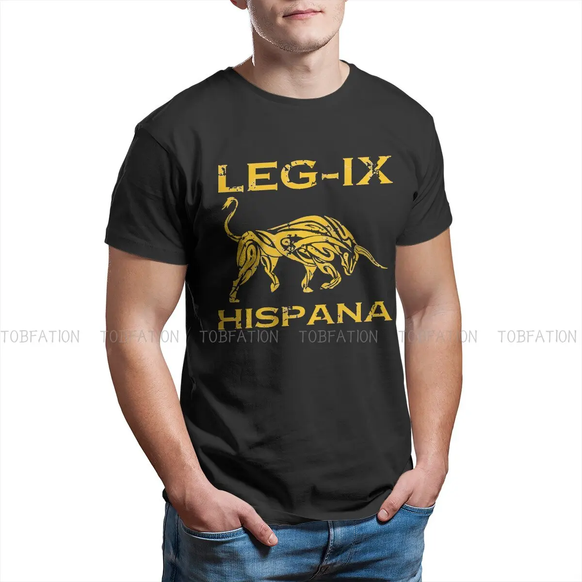 Legio Ix Hispana Tshirt Girocollo Antica Roma Poliestere Maglietta Originale Abbigliamento Uomo Nuovo Design Grande Vendita