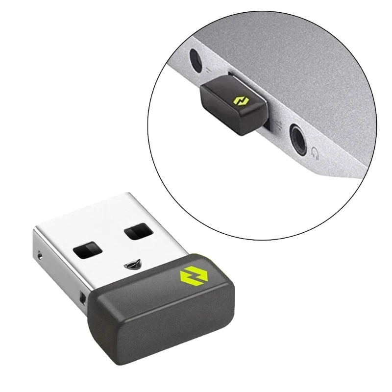 1Pc Wireless Dongle Ricevitore Bullone Adattatore Usb Per Tastiera Mouse Logitech Per Tasti Logitech Mx Mini Tasti Pop