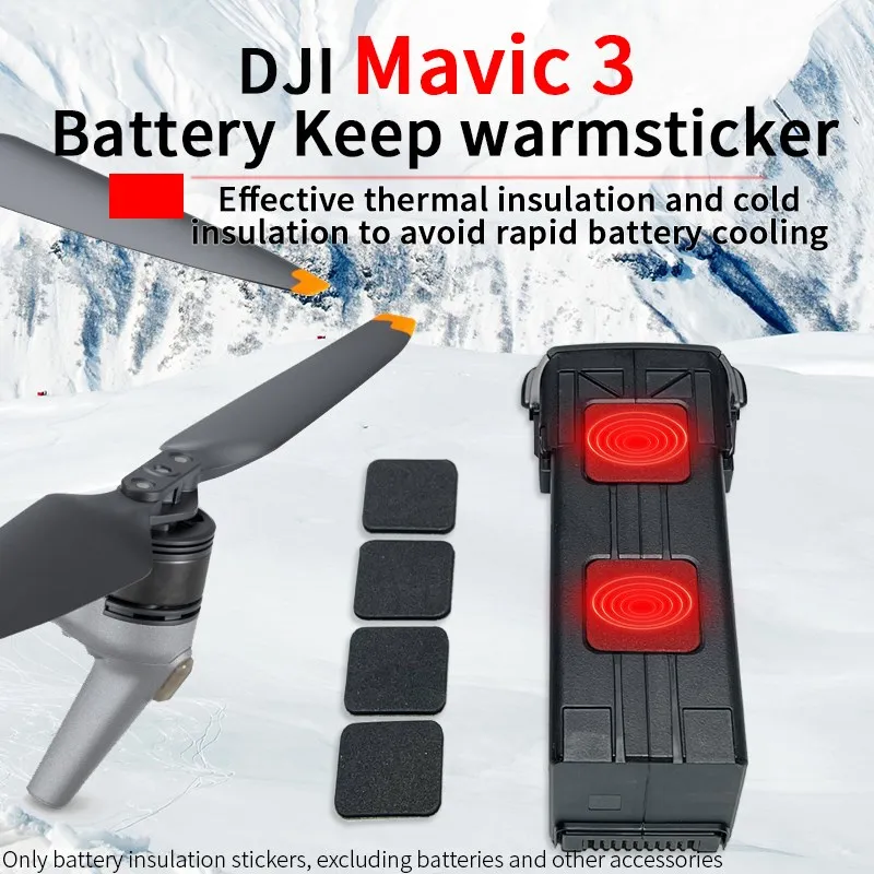 Adatto Per Dji Dji Yu 3 Uav Adesivi Per Isolamento Batteria Adesivi Termostatici Mavica Accessori Termici