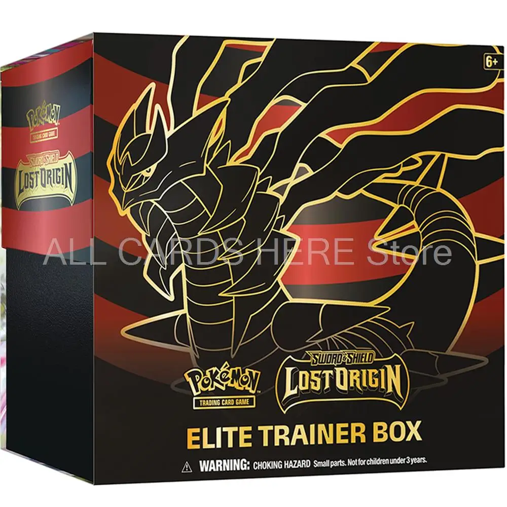 New Pokemon Lost Drigin Versione Americana Crown Zenith Master Box Elite Trainer Box Tcg Game Collection Carte Fan Giocattoli Regalo Per Ragazzi