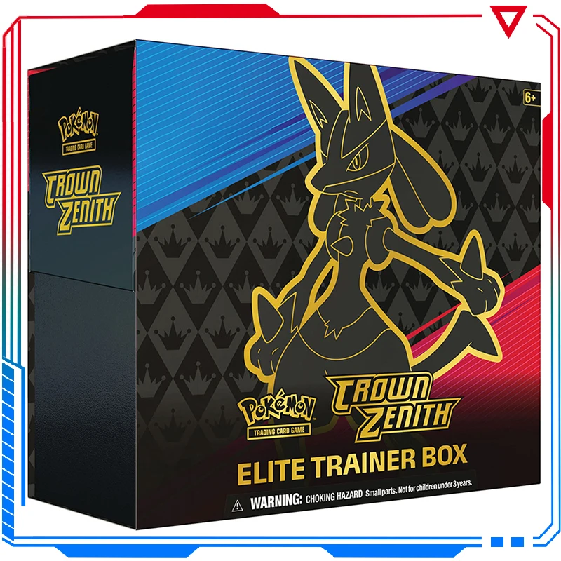 Pokemon Ss12.5 Versione Usa Crown Zenith Master Box Pokemon Elite Trainer Box Tcg Game Collection Carte Fan Giocattoli Regalo Fot Boys