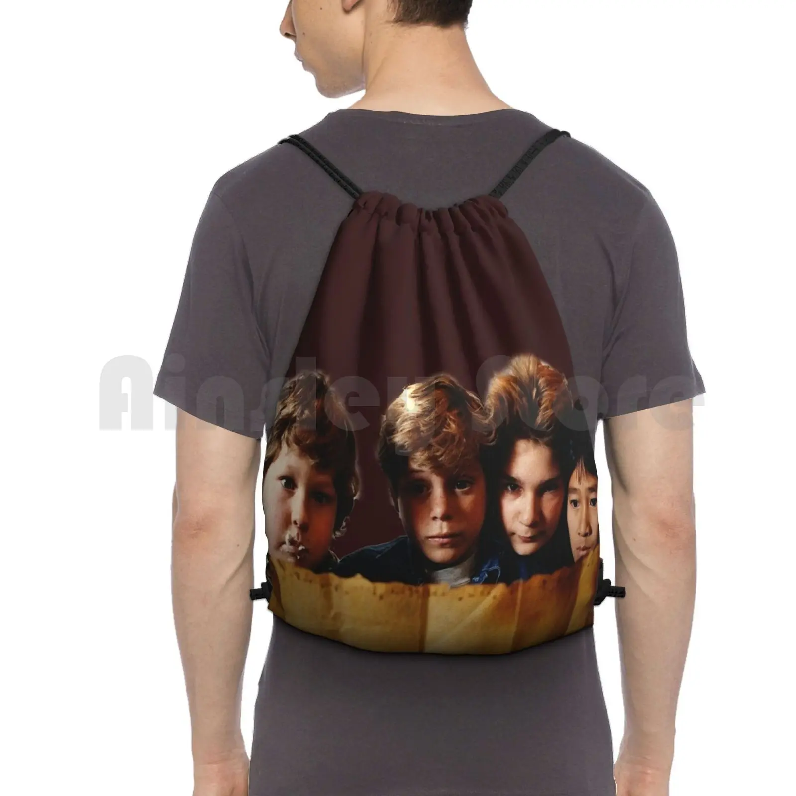 L'Inizio Dell'Avventura Zaino Borse Con Coulisse Borsa Da Palestra Impermeabile Goonies Anni '90 Film Film Anni '90 Film