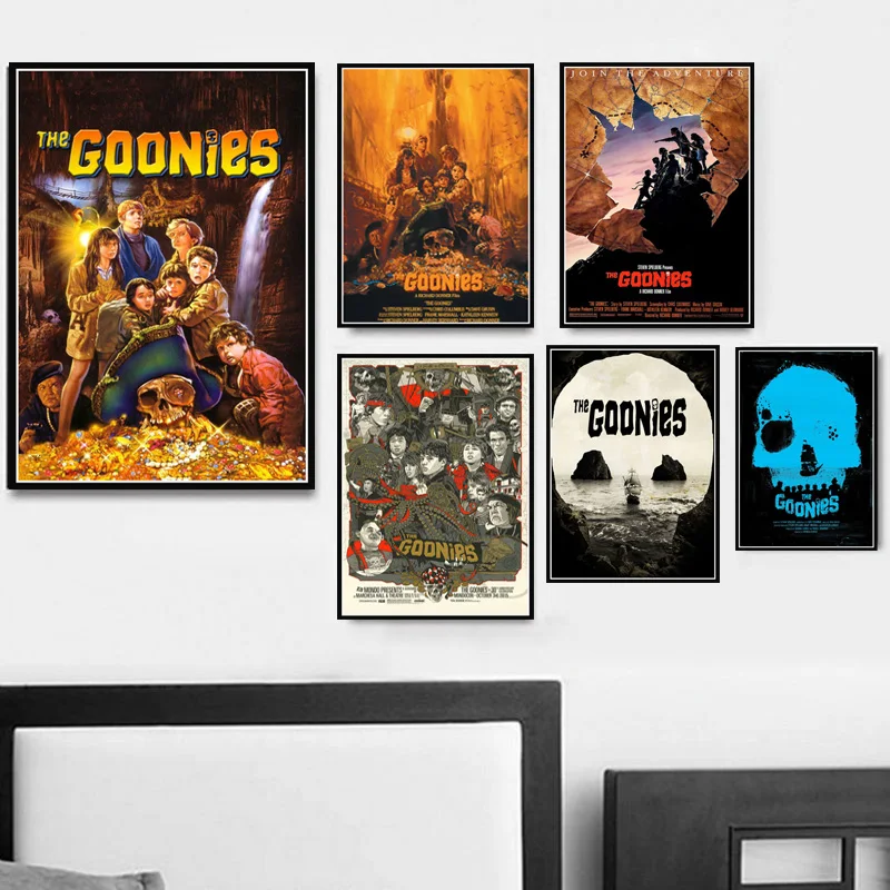 The Goonie Classic Movie Art Poster Canvas Painting Wall Picture Home Decor Poster E Stampe Картины На Стен"Bilder