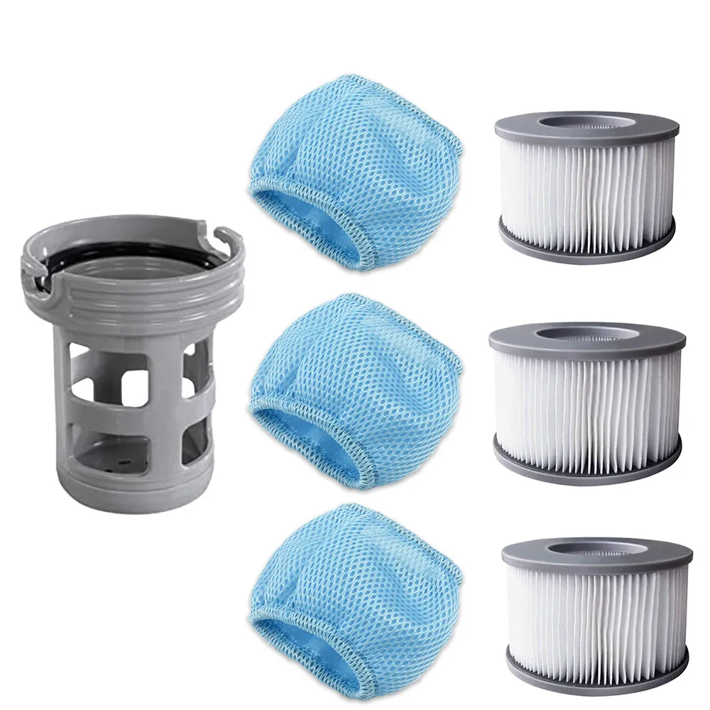 Accessori Per Vasche Idromassaggio Mspa Adatto A Tutti I Modelli Mspa Dal 2020 Adattatore Base Avvitabile + Filtro Schermo + Filtro Piscina