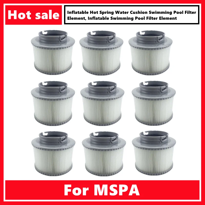 Per Elemento Filtrante Per Piscina Con Cuscino Gonfiabile Per Acqua Calda Mspa, Elemento Filtrante Per Piscina Gonfiabile