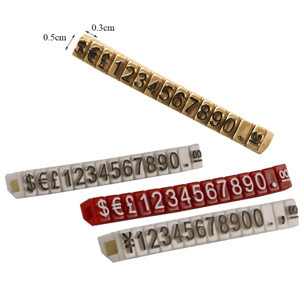Piccoli Cartellini Dei Prezzi Regolabili Rmb Japan Yen Blocchi Di Assemblaggio Numero Cifre Cubo Orologio Gioielleria Contatore Espositore Segno