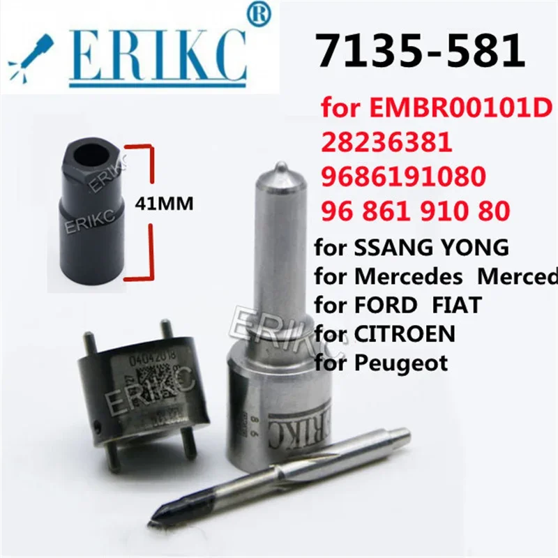 Automotive Embr00101D 28236381 9686191080 Kit Di Riparazione 7135-581 (Muslim+ G341) Per Iniettore Common Rail