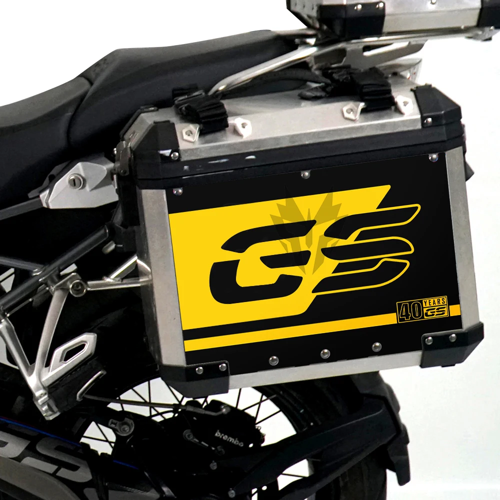 Per Bmw 2004-2021 R1200Gs R1250Gs Adventure Adv Panniers Adesivo Gs 40 Anni