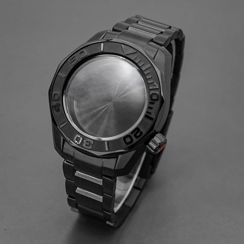 Spb185 Spb187 Seiko Watch Case Mod Black Pvd Case Nh35 Nh36 Movimento Con Bracciale Bezel Insert Men Watch Parti Di Ricambio