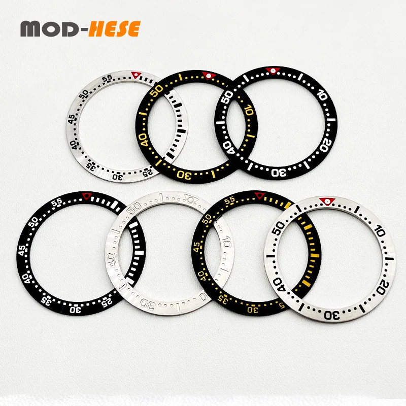 38X30.5Mm Spb185 Inserto Per Lunetta Dell'Orologio Adatto Per Seiko Spb185 187 Cassa Dell'Orologio Cassa Nh35 Anello Con Inserto Per Lunetta In Acciai