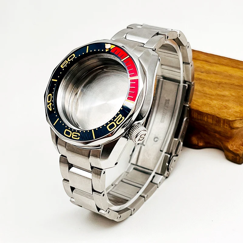 Mod Spb185 Spb187 Cassa Dell'Orologio Con Cinturino Per Bracciale Adatto A Seiko Spb185 Orologio Da Uomo Nh35 Nh36 Movimento Vetro Zaffiro Nh35 Custod