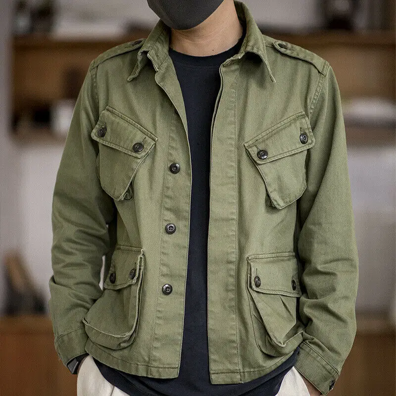Field M65 Jungle Bomber Jacket M42 Og107 Tcu M51 Military Jungle Jacket Suit Cappotto Casual Da Uomo Top Army Tactical Jacket Mens