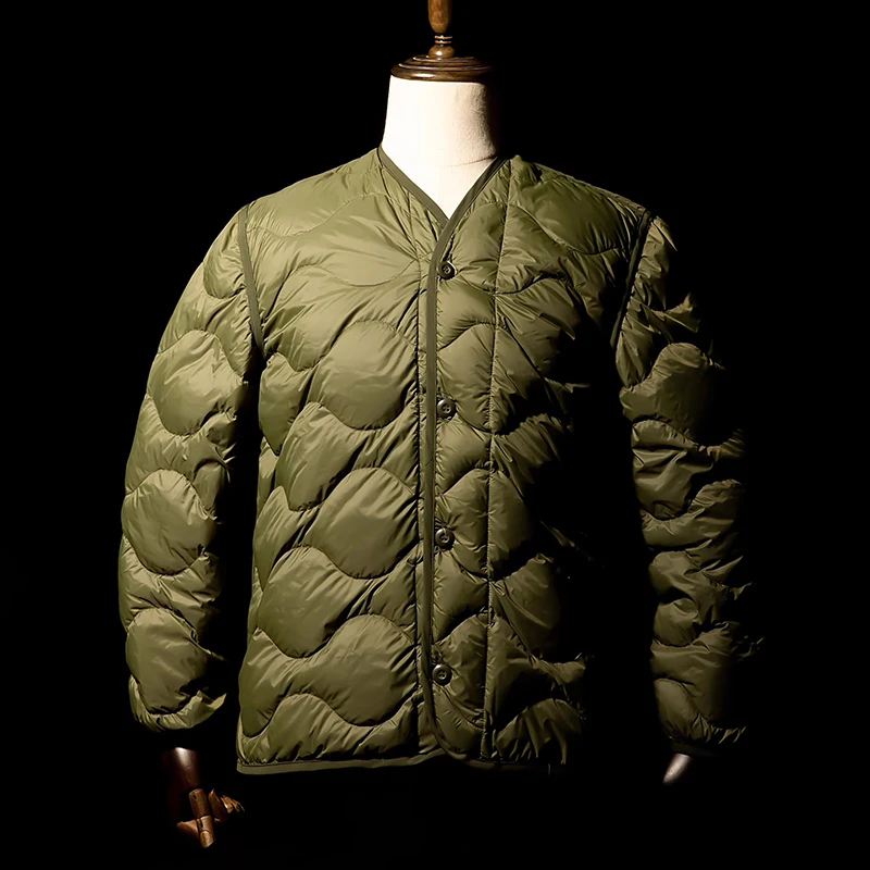 Red Tornado Duck Down M-65 Field Jacket Liner Piumino Isolante Da Uomo Leggero