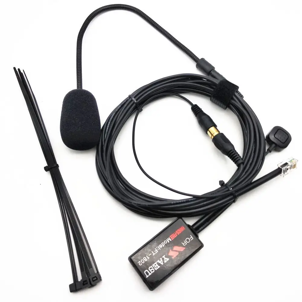 Microfono Vivavoce Per Autoradio Yaesu Ft-7800 Ft-2800 Ft-8800 Ft-8900 6 Pin