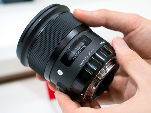 New Sigma 24Mm F/1.4 Dg Hsm Art Lente Per Canon