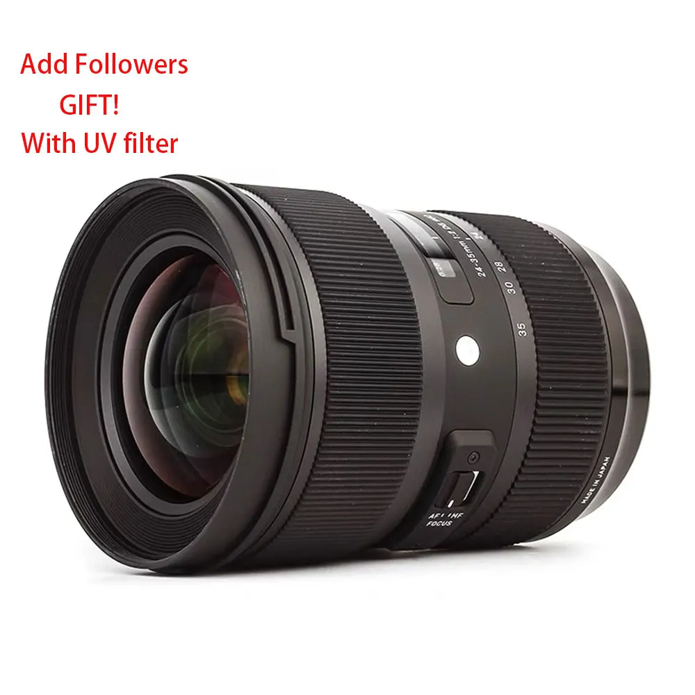 Obiettivo Sigma 24-35Mm F2 Dg Hsm Art Per Montaggio Canon O Montaggio Nikon