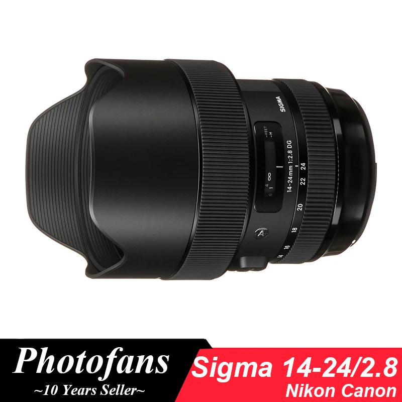 Sigma 14-24Mm F/2.8 Dg Hsm Art Lens Per Fotocamera Canon Nikon Dslr