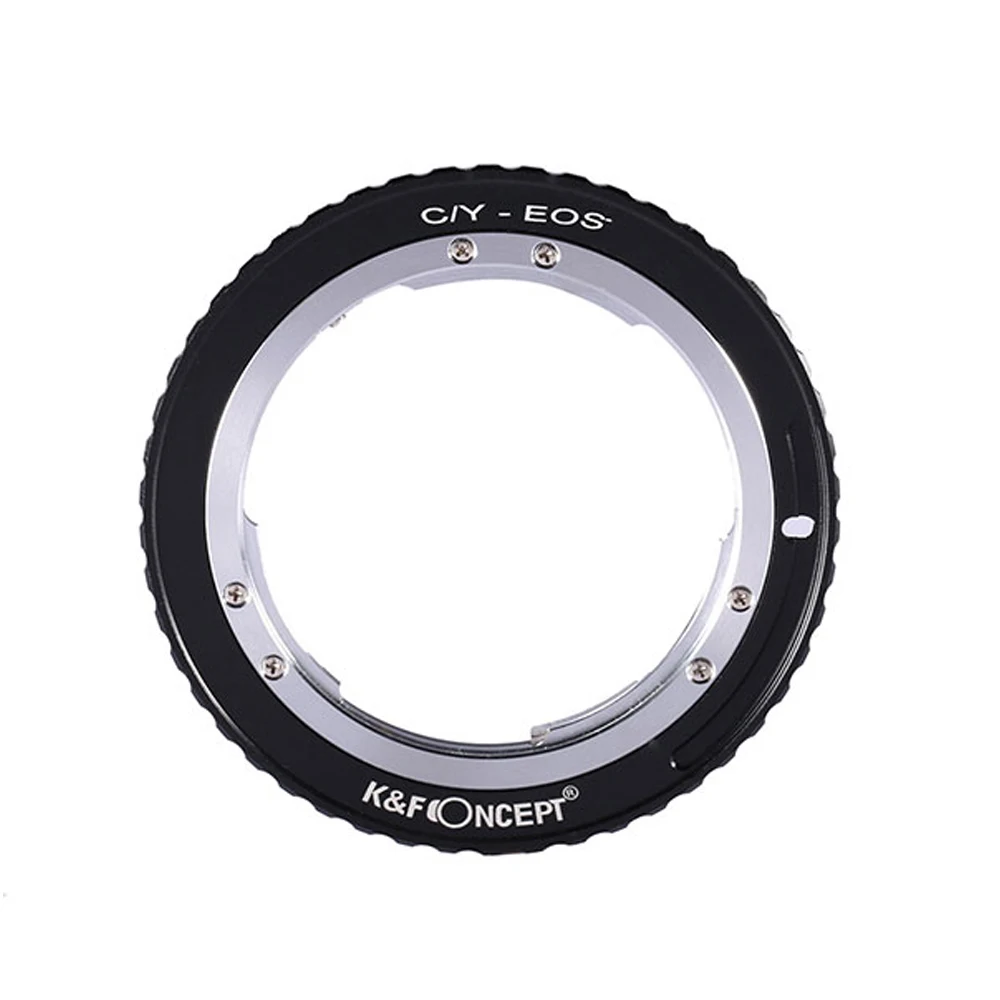 Adattatore Per Montaggio Obiettivo K & F Concept Per Obiettivo Contax Yashica C/Y Per Supporto Obiettivo Canon Ef Corpo Fotocamera 5D Mark Iii/7D Mark
