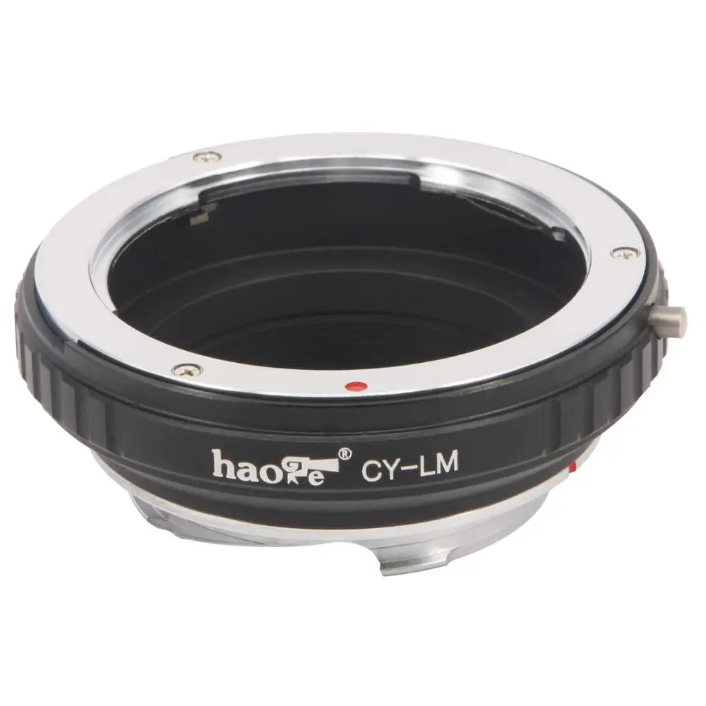 Haoge Hg-Mount Lens Adattatore Per Contax / Yashica C/Y Cy Lens Per Leica M-Mount Della Fotocamera