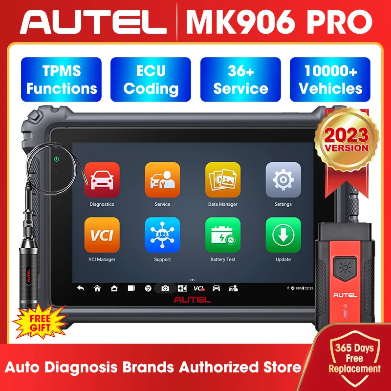 Autel Maxicom Mk906 Pro Strumento Diagnostico Per Auto Scanner Bidirezionale Tutti I Sistemi Obd2 Obd1 Strumento Di Scansione Aggiornato Mk906Bt Ms906