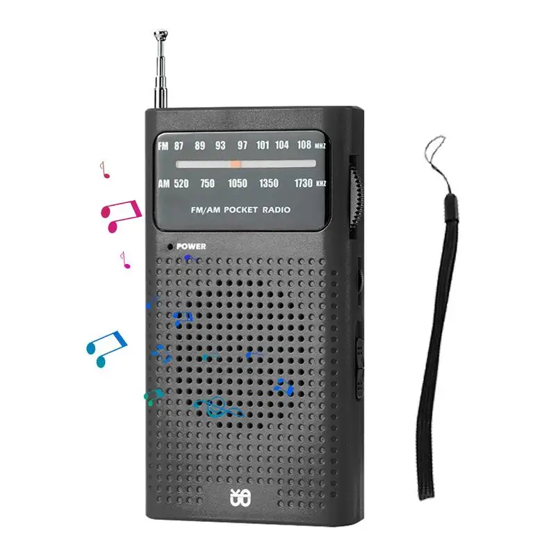 Radio Portatili Am Fm Walkman Vintage Fm Mini Ricevitore Radio Internet Migliore Ricezione Aa A Batteria Con Cinturino Da Polso