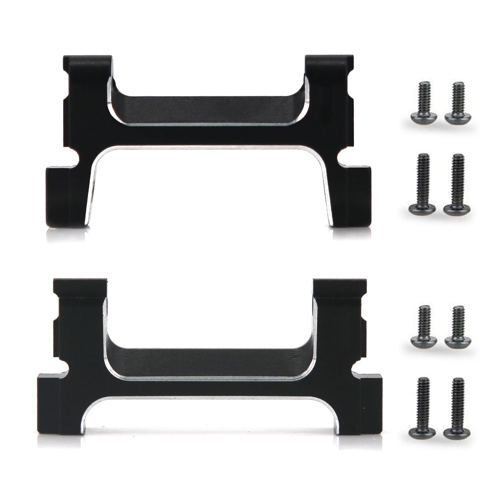 Rctoyfun Per Rc Model Car 1/18 Traxxas Trx-4M Trx4M Frame Staffa Anteriore In Metallo Staffa Anticollisione Anteriore In Lega Di Alluminio Cnc