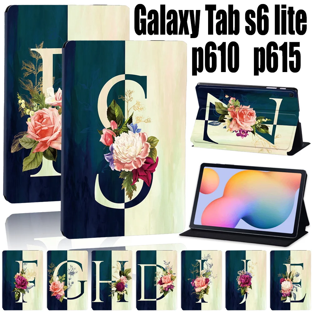 Tablet Case For Samsung Galaxy Tab S6 Lite P610/P615 10.4 Inch Anti-Drop And Anti-Vibration Cover Case+ Stylus