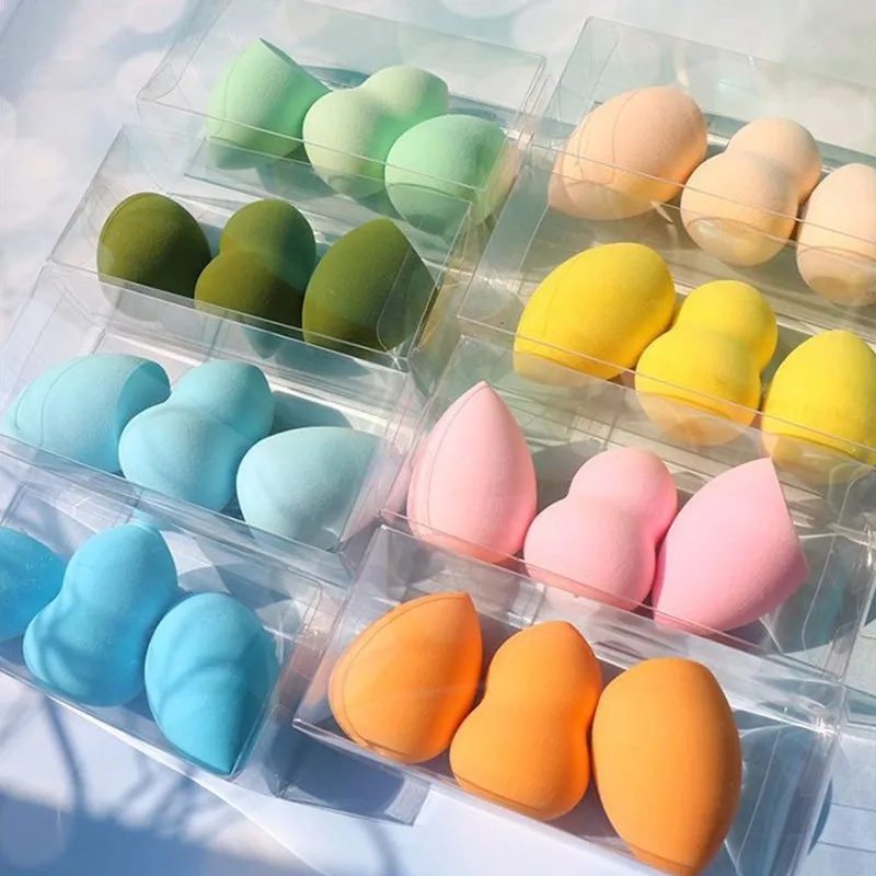 3/1Pcs New Egg Makeup Cosmetic Puff Makeup Spugna Cuscino Fondotinta In Polvere Spugna Strumento Di Bellezza Accessori Per Il Trucco Delle Donne