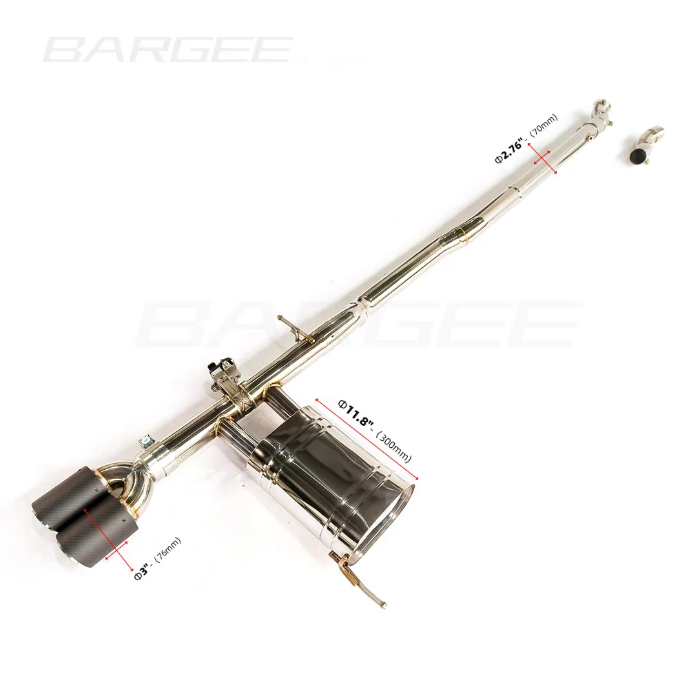 Valvetronic Scarico Catback Per Mini F56 1.5T 2.0T Mini Jcw 2022 ~ Up Silenziatore Tubi Di Scarico