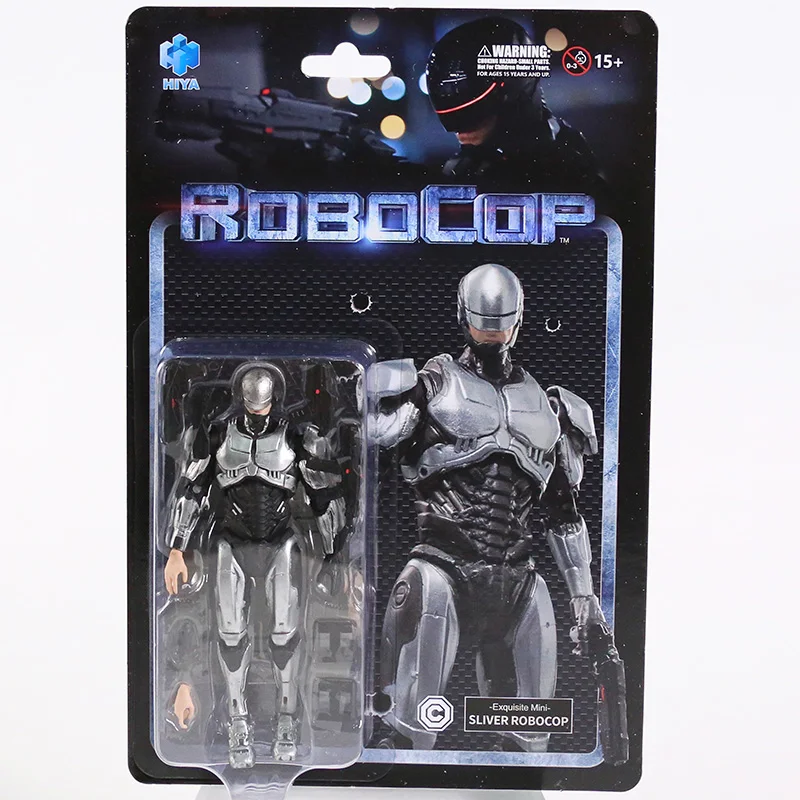Hiya Toys Robocop 2014 Movie Robocop Em-208 Scala 1/18 Action Figure Toy Model Da Collezione