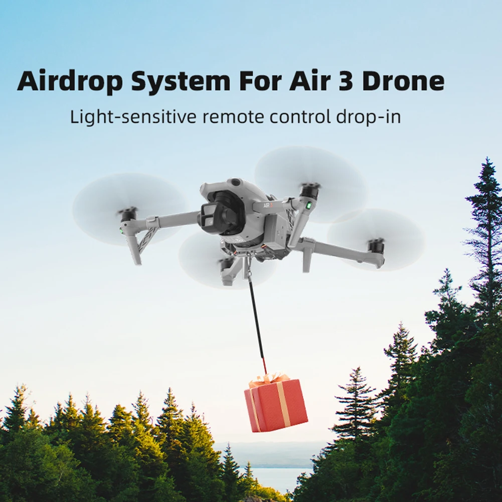 Drone Airdrop System 500G Caricamento Dispositivo Di Rilascio Airdrop Proposta Di Matrimonio Dispositivo Di Consegna Compatibile Per Droni Air 3