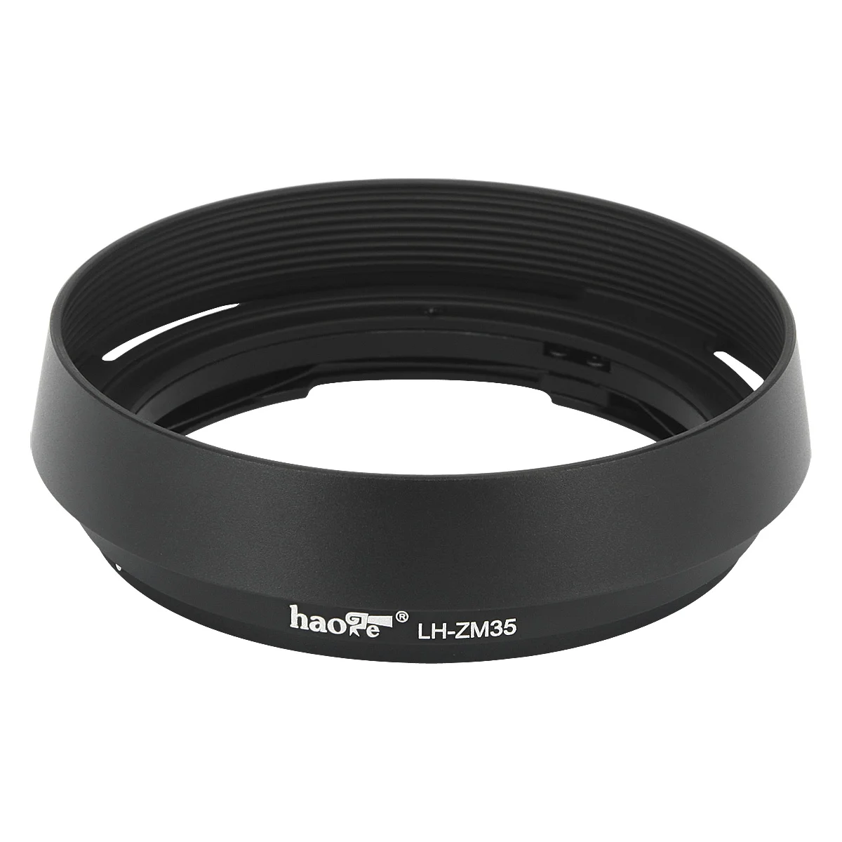 Paraluce Rotondo In Metallo Haoge Baionetta Compatibile Con Voigtlander Apo-Lanthar 35Mm F2 ,50Mm F2 Vm Nero Lente