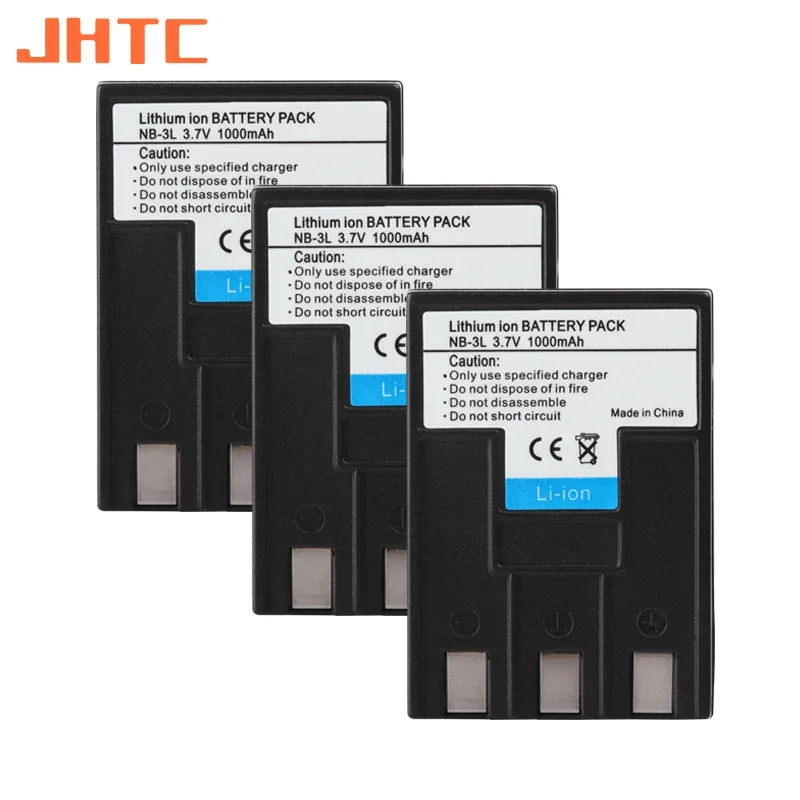 Nb-3L Batteria 1000Mah Per Canon Ixus Iis Sd110 Ixy I2 I5 S700 750 700 Is Iis Sd20 Pc1060 Pc1114 Nb3L Nb 3L Batterie Per Fotocamere
