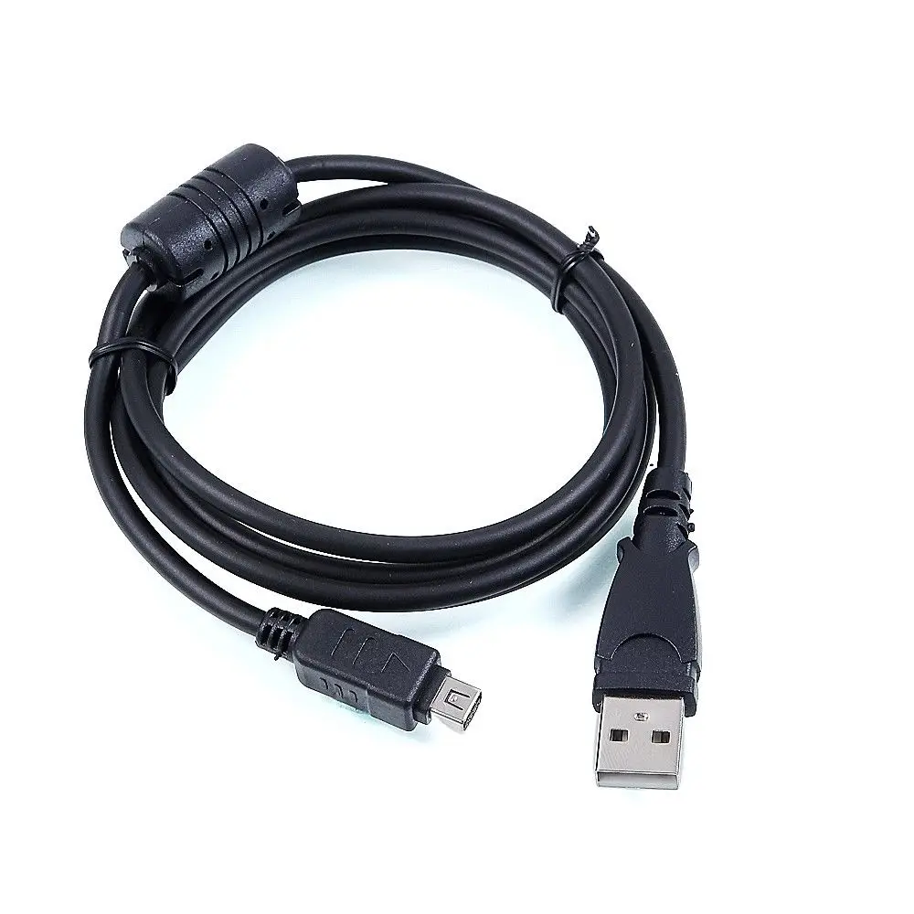 12 Pin Per Caricabatterie Usb Olympus + Cavo Di Sincronizzazione Dati Per Fotocamera Olympus U Stylus Tough Tg-310 Tg-860
