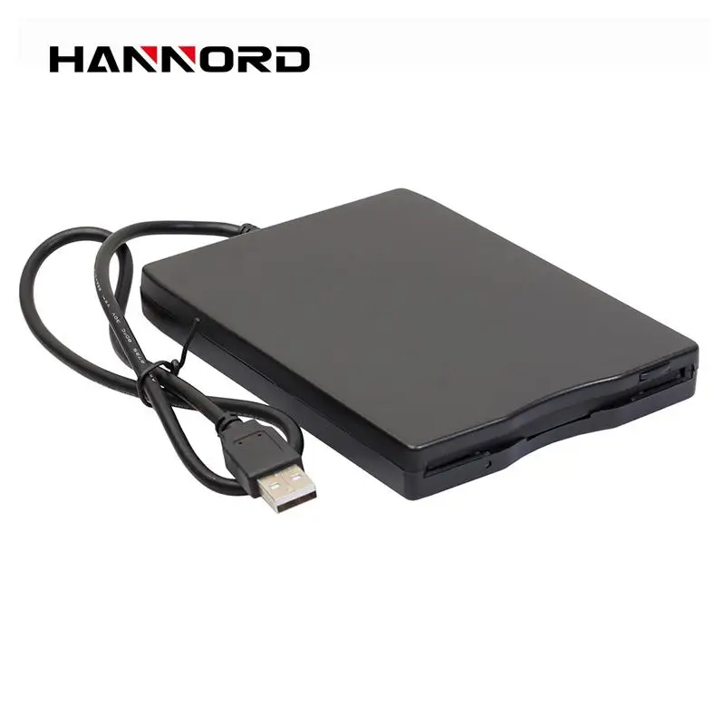 Hannord Portable 3.5 Pollici Mobile Usb Floppy Disk Drive 1.44M Disco Esterno Fdd Per Computer Portatile Pc Usb Drive Plug And Play